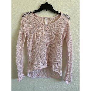 Soft Pink XS Knit/Crochet Top